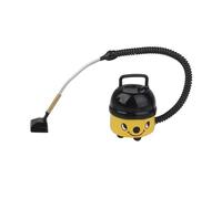 Harilla Aspirapolvere per Casa Delle Bambole Miniatura Strumento Pulizia Accessori Arredamento Decorativi Utensile Multifunzionale Giocattolo Dettagli Realist, Giallo