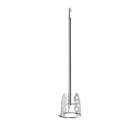 Harilla Asta Miscelatore Cemento Frusta Vernice Attacco Trapano Mescolatore Inox Manico Ergonomico Accessorio Mescolazione Idoneo per Uso Domestico Lavori Edi, Piazza