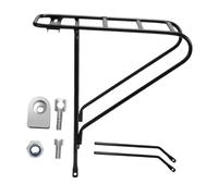 Harilla Attacco per portabici Posteriore Facile da installare Accessori sostituibili Direttamente Robusto Portapacchi in Acciaio Professionale Nero