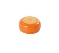 Harilla Attrezzatura Gioco Gioco da Pavimento Tappeto con Layout Bersaglio Due Bastoni Spingi Puck Pietre da 46mmx20mm Scorrimento Adatta a Salotto, Arancione, 46mm X 20mm