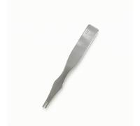 Harilla Attrezzo per Cuoio a Punzoni per Cucitura Manuale per Tracciatura E Foratura Foratore Marcacuce Bulino Acciaio con Doppio Facile da Estrarre Adatto, Distanza Tra I Denti 3.38mm 2 Denti