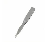 Harilla Attrezzo per Cuoio a Punzoni per Cucitura Manuale per Tracciatura E Foratura Foratore Marcacuce Bulino Acciaio con Doppio Facile da Estrarre Adatto, Distanza Tra I Denti 3.0mm 2 Denti