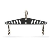 Harilla Barra Lat Pulldown Regolabile Accessorio Palestra Attacco Cavo Impugnatura Multipresa Barra Perforata con Regolazioni Rotonde Integrazione Semplice