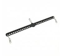 Harilla Barra Lat Pulldown Regolabile Accessorio Palestra Attacco Cavo Impugnatura Multipresa Barra Perforata con Regolazioni Rotonde Integrazione Semplice