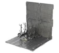Harilla Base Espositiva Ad Incastro per Giocattoli, Garage, Macchina, Costruttori di Nidi, Parte, Decorazione per La Casa, Supporto per Action Figure, Base PE, Stile C
