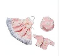 Harilla Bjd Bambola Abbigliamento Set Abiti Vestiti Completi Outfit Tessuto Delicato Completi Completi per Bambole 1/6 30cm Adatto per Collezionisti Hobby Manuali Gioco con Amici, Rosa
