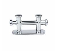 Harilla Bollardo Acciaio Inox per Barca Base Ampia Facile da Pulire Fissaggio Multiplo Superficie Levigata Adatto a Ormeggio Pontili Navigazione 20cm