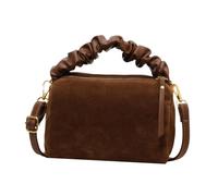 Harilla Borsa a tracolla da donna alla pelle scamosciata per le vacanze, il lavoro, l'autunno, l'inverno e l'aria aperta, CaffÈ