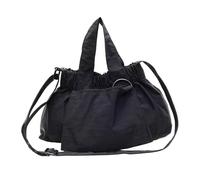 Harilla Borsa a tracolla da donna, morbida e alla moda, per vacanze, viaggi, shopping e lavoro, Nero