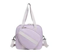 Harilla Borsa da Pickleball Borsa a Tracolla Borsone da Palestra Zaino Monospalla Borsa Sportiva di Grande capacità in Tessuto Oxford Adatta per Escursionismo, Viola