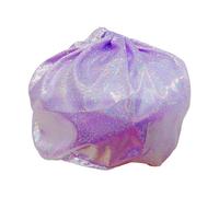 Harilla Borsa Ginnastica Ritmica con Sacca Porta Palla Custodia Protettiva Nylon Antipolvere con Chiusura a Coulisse per Trasporto Adatta a Allenamento Gara D, Viola