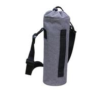 Harilla Borsa Porta Bottiglia Termica Tracolla Oxford Impermeabile Custodia Isolante con Manico E Tracolla Regolabile Adatta per Passeggiate Escursioni Viaggi, 8x26 Cm