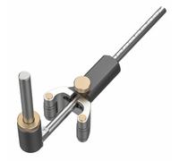 Harilla Calibro di Tracciatura Marcatura Legno Strumento Carpentiere Righello Tracciatore Tracciamento Bordi E Curve Guida Cerchi Legno Adatto per Falegnameria Officina Montaggio Mobili