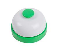 Harilla Campanello per chiamata di gioco, campanello di risposta, campanello di servizio, campanello da tavolo portatile, campanello per addestramento animali, Verde