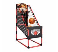 Harilla Canestro da Basket Bambini Struttura Basket Ragazzi Pannello Cerchio con Sacca a Rete per Palloni Supporto Resistente in Adatto per Casa Balcone Area Ricreazione, Modello Piccolo Rinforzato