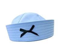 Harilla Cappello da Marinaio Elegante, Cappello da Capitano della Marina per Halloween, Festival, Feste e spettacoli, Blu