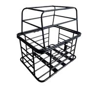 Harilla Cestino Posteriore per Cani da Bicicletta, Pratico, Robusto e Resistente con Copertura, Ideale per, per Andare a Fare Shopping, Senza Fodera