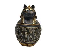 Harilla cineraria per animali domestici, ricordo da colle, statuetta decorativa da scrivania, vaso canopico compatto dell'antico, Style C