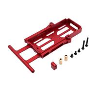 Harilla Componenti Industriali Vassoio Rc Supporto Piastra Staffa Portabatteria in Alluminio 6061 Anodizzato per Meijiaxin H12Y H12Y Telaio Rialzato E Barre, Rosso