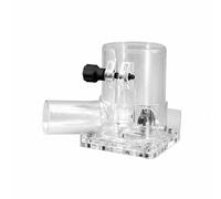 Harilla Copertura Router in Alluminio Base Regolabile Accessorio per Utensili Visualizzazione Dettagli Gestione Polvere Adatta per Falegnameria Creativa Tracciatura di Officina, Dongcheng Con Guida