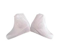Harilla Coperture per pattini da ghiaccio, copriscarpe con polsino elastico e velluto imbottito liscio per una presa sicura, adatto per pattinatori, pratica sul ghiaccio, conservazione a casa