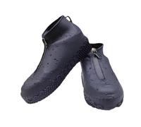 Harilla Copriscarpe Stivali da pioggia con cerniera Protezione leggera Galosce Gomma per viaggi Campeggio all'aperto Giardino Zona umida, Xl