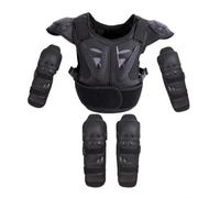Harilla Corazza Protettiva Ergonomica Armatura da Ciclismo con Protezioni, Pannelli Ventilati Traforati, Giacca Ciclismo con Protezioni, per Bici, Bambini, Ragazzi