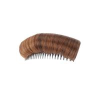 Harilla Cuscinetto invisibile per capelli, fermaglio invisibile per capelli finti, accessorio alla moda, inserto per lo styling, forcina per capelli, inserti, Marrone