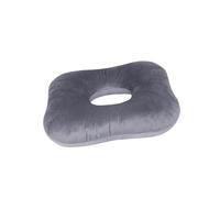 Harilla Cuscino Antidecubito per Postura Corretta Cuscino Sedia Ergonomico Imbottitura Morbida Superficie Facile Da Pulire Adatto per Lunghe Sedute Letto, Grigio