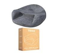 Harilla Cuscino da Meditazione con Memory Foam E Copertura in Tessuto Traspirante per Un Comfort Duraturo Nelle Posizioni Sedute Prolungate Adatto per il, Grigio A