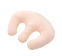 Harilla Cuscino per il seno massaggiante, portatile, sfoderabile, comodo cuscino per il petto per salone di bellezza, da viaggio e, Cachi
