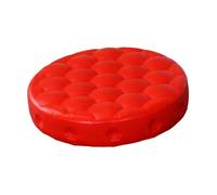 Harilla Cuscino Rotondo per Sgabello da Bar, Parte Superiore del Sedile in Similpelle, Ricambio Resistente per Spa, Rosso