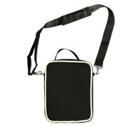 Harilla Custodia Borsa Custodia Astuccio Cover in Pelle Microfibra Rigida con Frontale Blocco in Metallo E Trasporto Versatile Adatta per Musicisti Prove, Nero Oxford