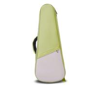 Harilla Custodia Protettiva Ukulele Borsa Astuccio Sacca Gig Bag Imbottita con Design a Goccia E Interno Protettivo Tracolle Tipo Zaino E Manico Tasca per, Array, Verde + Bianco, 23/24 Pollici