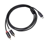 Harilla Decodificatore audio stereo da tipo C a 2 per mixer Amplificatori per componenti home theater, 1 M