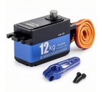 Harilla Digital Servo Servo Digitale Rc Micro Servo Motorino Servocomando Ingranaggi Metallici Impermeabile con Doppio Cuscinetto Adatto per Auto Rc Barche Droni Modellismo