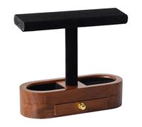 Harilla Espositore per gioielli con supporto per braccialetti, organizer per riporre i braccialetti nel centro commerciale, 2 Strati con Cassetto