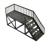 Harilla Espositore per Modelli di Scale in 1/64, Accessori per Mobili, Piccola per Soffitta Diorama per Decorazioni Domestiche E Paesaggi