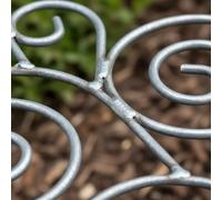 Harilla Gabbia per Peonie Supporto Piante Palo Fiore Struttura Metallo Telaio Spirale Ferro per Migliorare Ventilazione E Ridurre Rotture dei Fusti Nel, Moderno, Industriale, Spirale-B