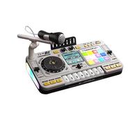 Harilla Giocattolo DJ per Bambini Mixer Musicale Strumento Educativo Turntable Effetti Sonori, stile c, Taglia unica
