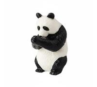Harilla Giocattolo in Tessuto Animale Selvatico Figurina Educativa Modellino Resistente Dettagli Naturali Applicabile a Esplorazione Visiva Tattile Progetto, Panda Che Prega 1700
