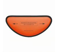 Harilla Golf Swing Tappetino Allenamento Pad Curvo Etichetta Frontale Guida Frecce Strap Posteriore in PU E Tessuto per Esercizi E Posizionamento Pratica Pratica Postura Riscaldamento 35cmx18cm