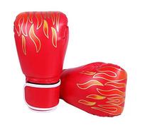 Harilla Guanti da per Bambini E Adulti in PU - Boxeo En Tailandia Guantoni da Kickboxing da Thailandese, Sparring, Kickboxing, in, Rosso, Ragazzo
