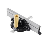 Harilla Guida angolare per da banco, righello per tagli obliqui, accessori fai da te per il taglio del legno, facile da usare, robusto angolo di 60 gradi