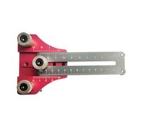 Harilla Guida Sottile per Da Tavolo per Tutti Utensili per La Lavorazione Del Legno con Scanalatura a Forma a Rullo Professionale, Facile Da Usar