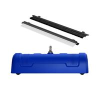 Harilla Idropulitrice Accessorio Pulizia Superfici Ugello Spray Lavapavimenti Macchina Detergente Spazzola E Squeegee in Acciaio Inox PP Compatibile con La Ma, Blu