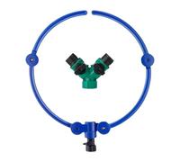 Harilla Irrigatore per Alberi a 360°, di Irrigazione per Alberi Trees Wate Circle con Divisore per Tubo Flessibile a Y per Piante E Aiuole