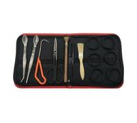 Harilla Kit Completo per La Cura Delle Piante con Forbici da Potatura E Accessori in Metallo E Legno con Contenitore a Cerniera per il Modellamento di Rami