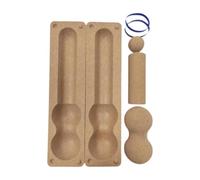 Harilla Kit di Esercizi e Allenamento per la con pedana di Equilibrio in, Palla massaggiante per prevenire Le Cadute e Rullo per Il
