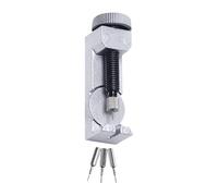 Harilla Kit di rimozione del collegamento a catena di orologi, strumento di ridimensionamento, strumento a barra a molla, regolazione della fascia Remover, Argenteo